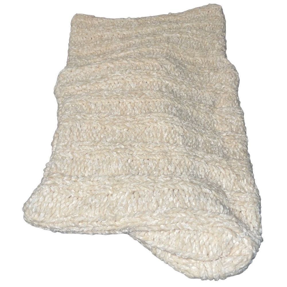 Peace & Pearls Chenille Infinity Scarf - Picture 6 of 8